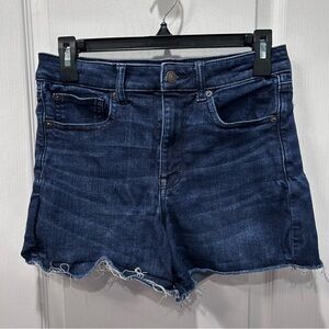 American Eagle Women’s Next Level Stretch Super Hi-Rise Shortie Cutoff Shorts 6